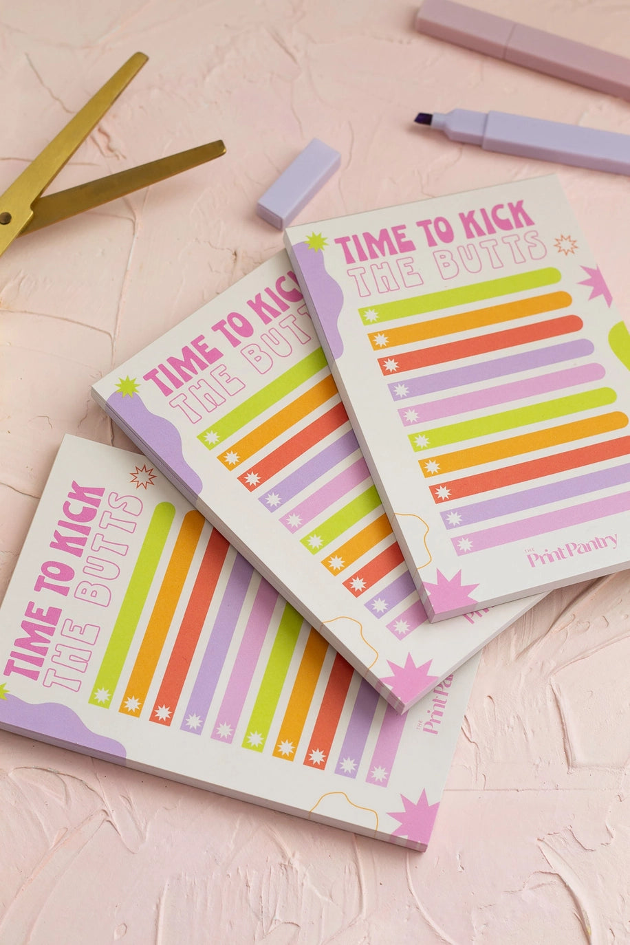 Kick the Butts Notepad