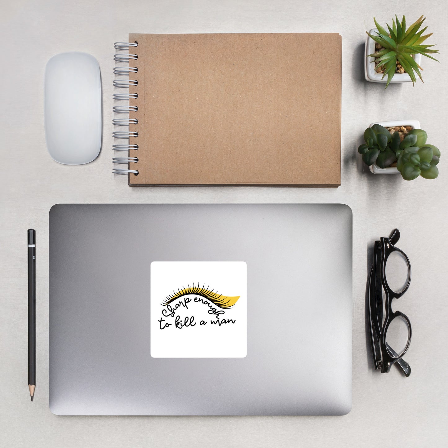 Draw the Cat Eye Bubble-free stickers
