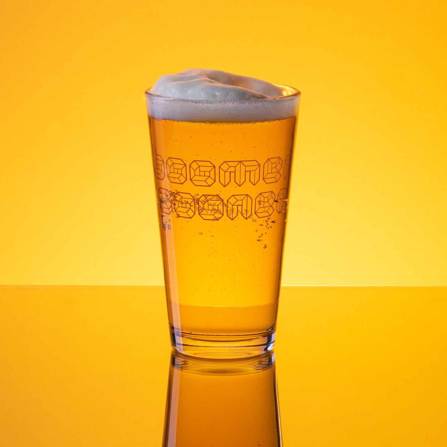 Boomer Sooner Pint Glass