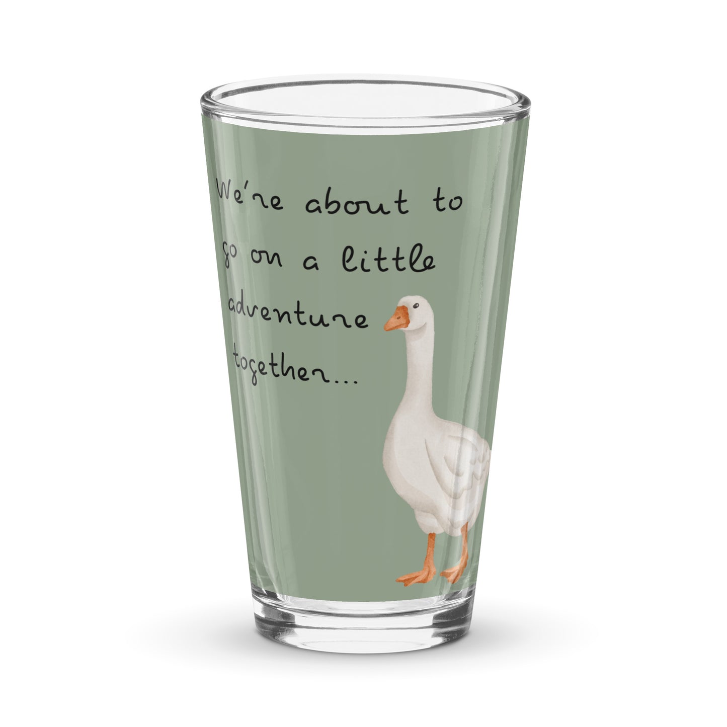 Eras Adventure Goose Shaker Pint Glass