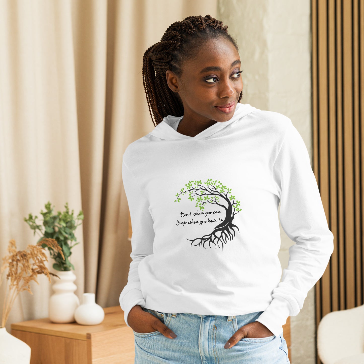 Dear Reader Hooded Long-Sleeve Tee