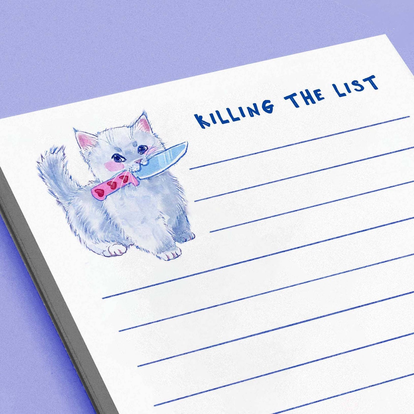 Killing The List Notepad - To-do List Memo Pad
