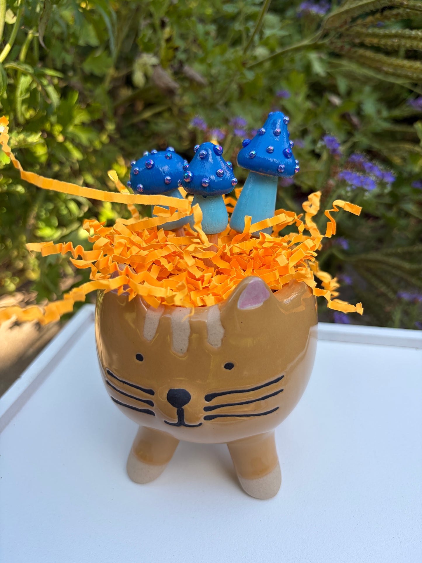 Mini Mushroom Stakes - Blue Man Group Set