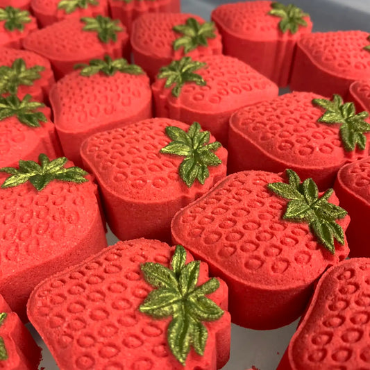 Strawberry Mini Bath Bomb