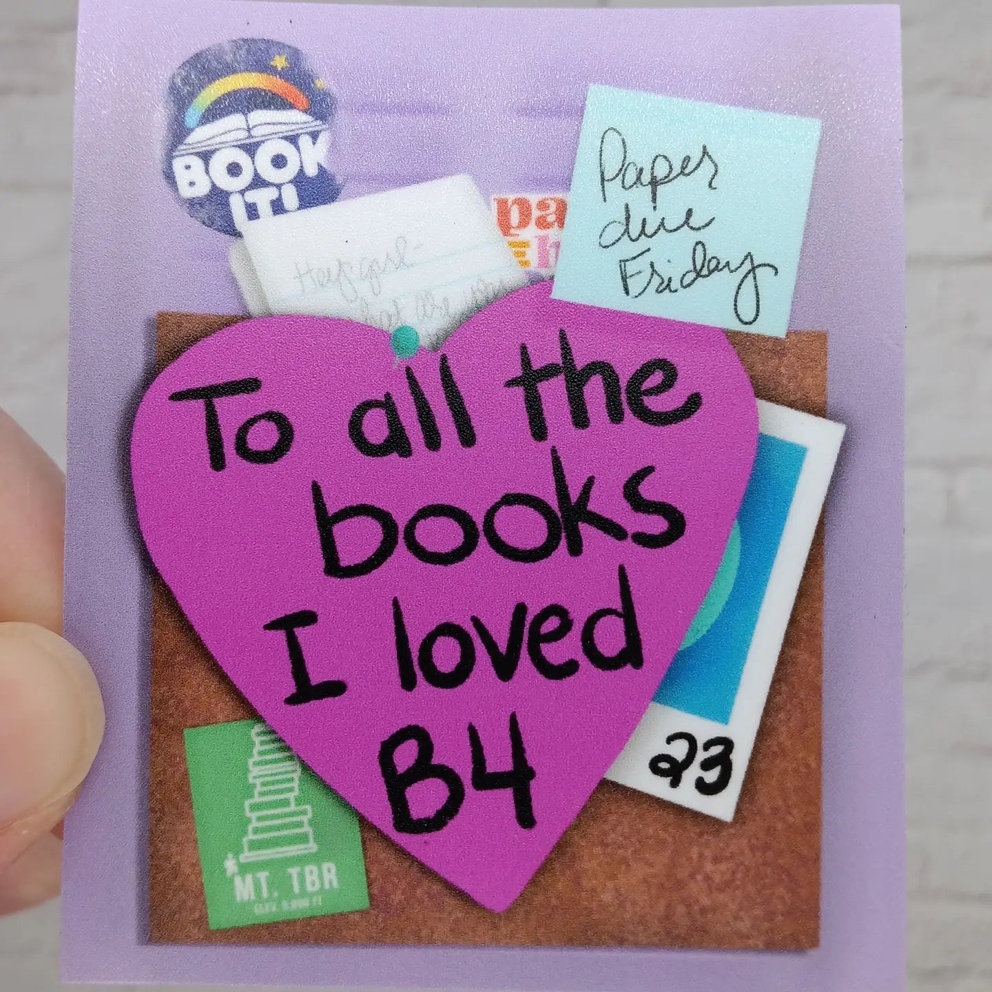 To All The Books I've Loved Before Sticker