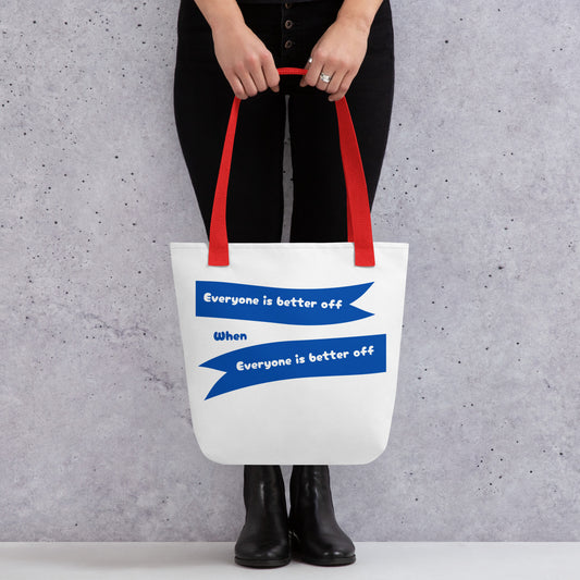 Everyone Is Better Off Tote bag