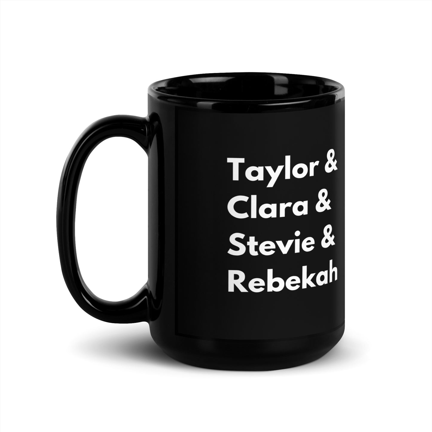 Mad Women Black Glossy Mug