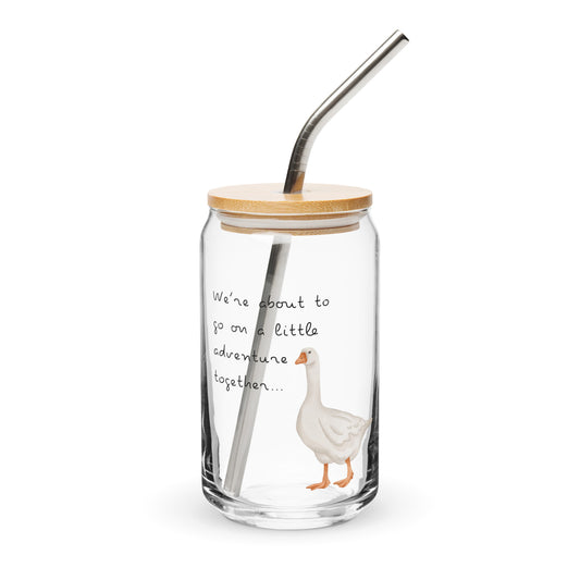 Eras Tour Adventure Goose Can-shaped glass