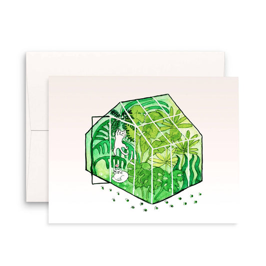 Greenhouse Cats - Just Because Card