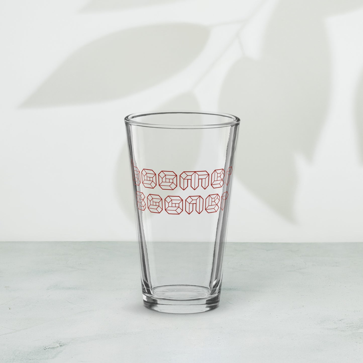 Boomer Sooner Pint Glass