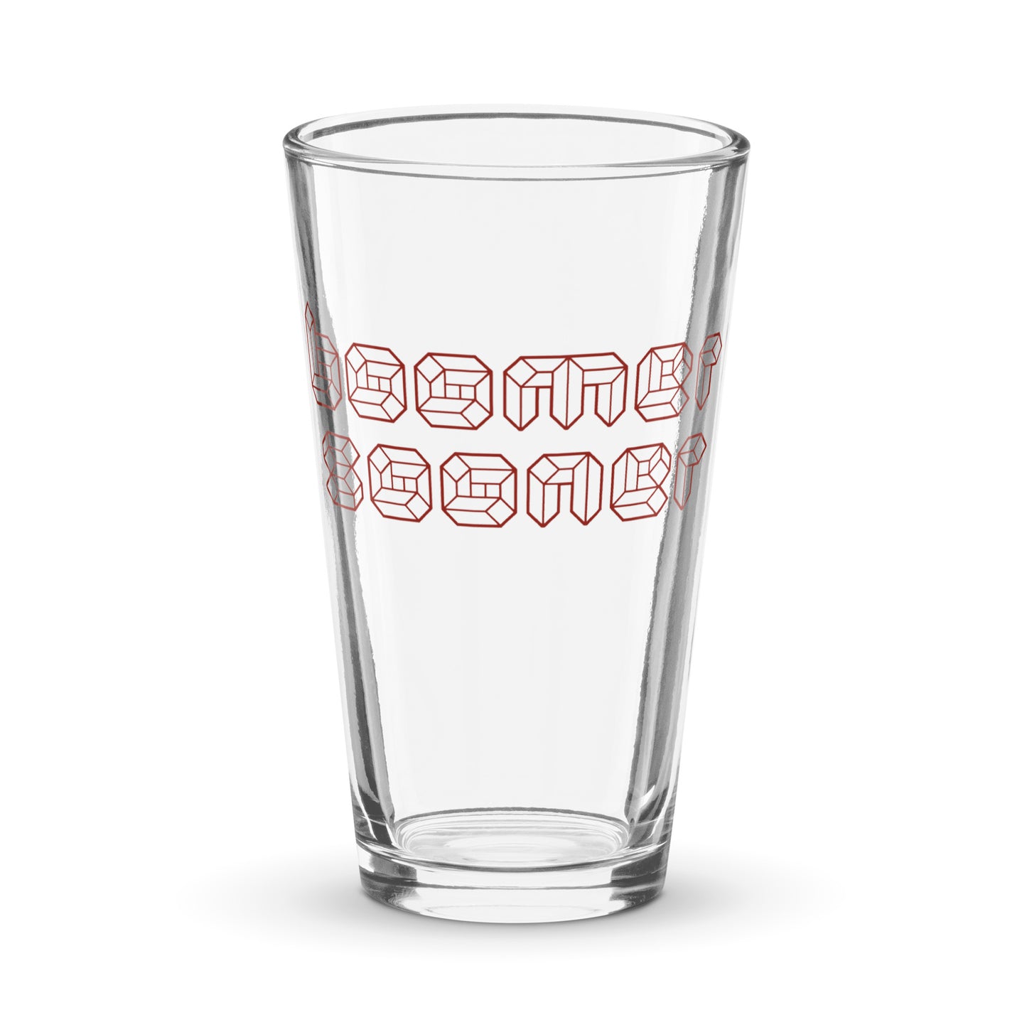 Boomer Sooner Pint Glass