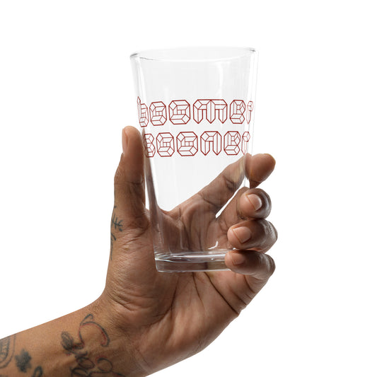 Boomer Sooner Pint Glass