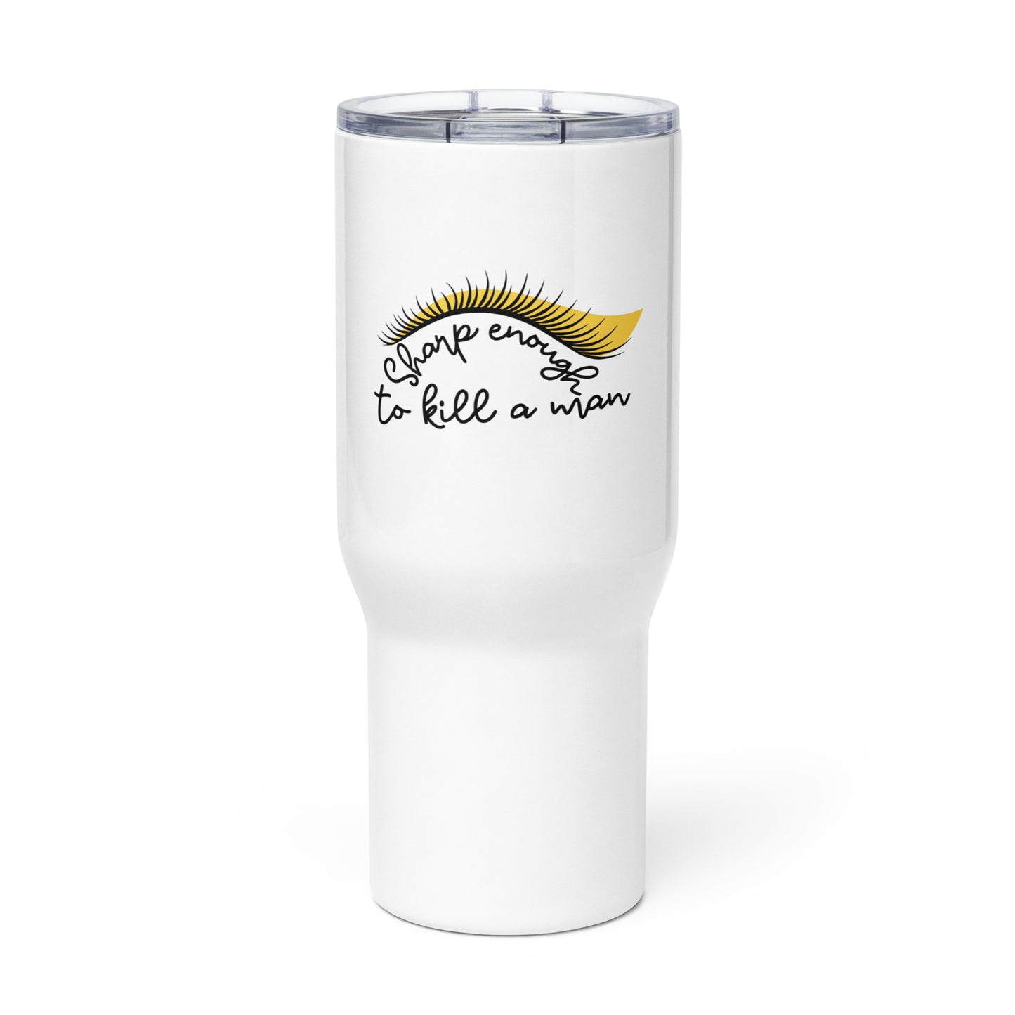 Draw the Cat Eye Travel Mug with Handle