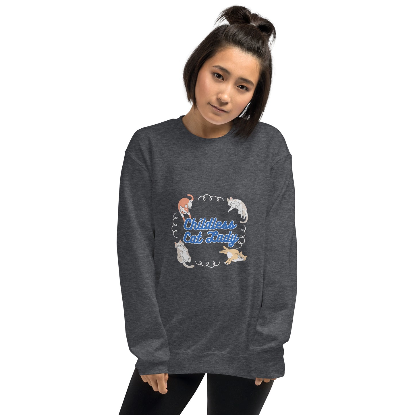 Childless Cat Lady Unisex Sweatshirt