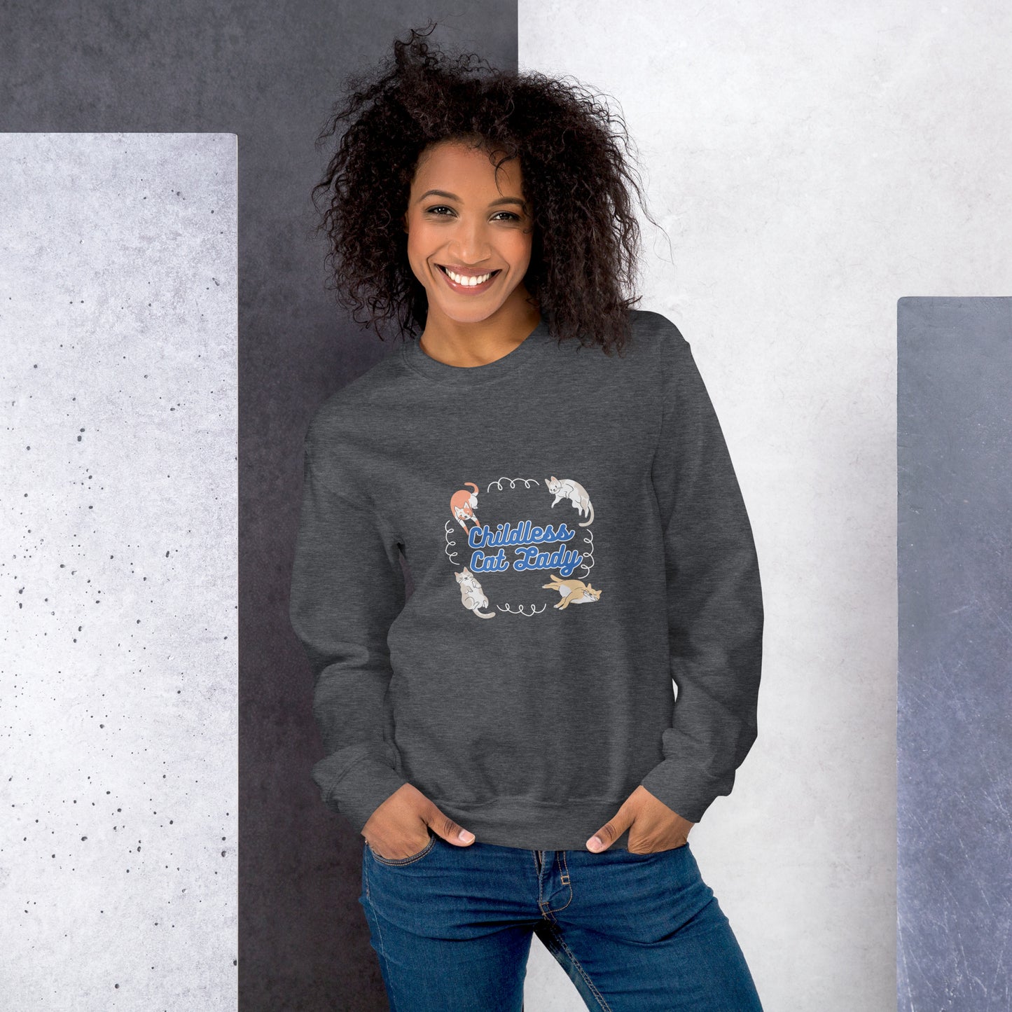 Childless Cat Lady Unisex Sweatshirt