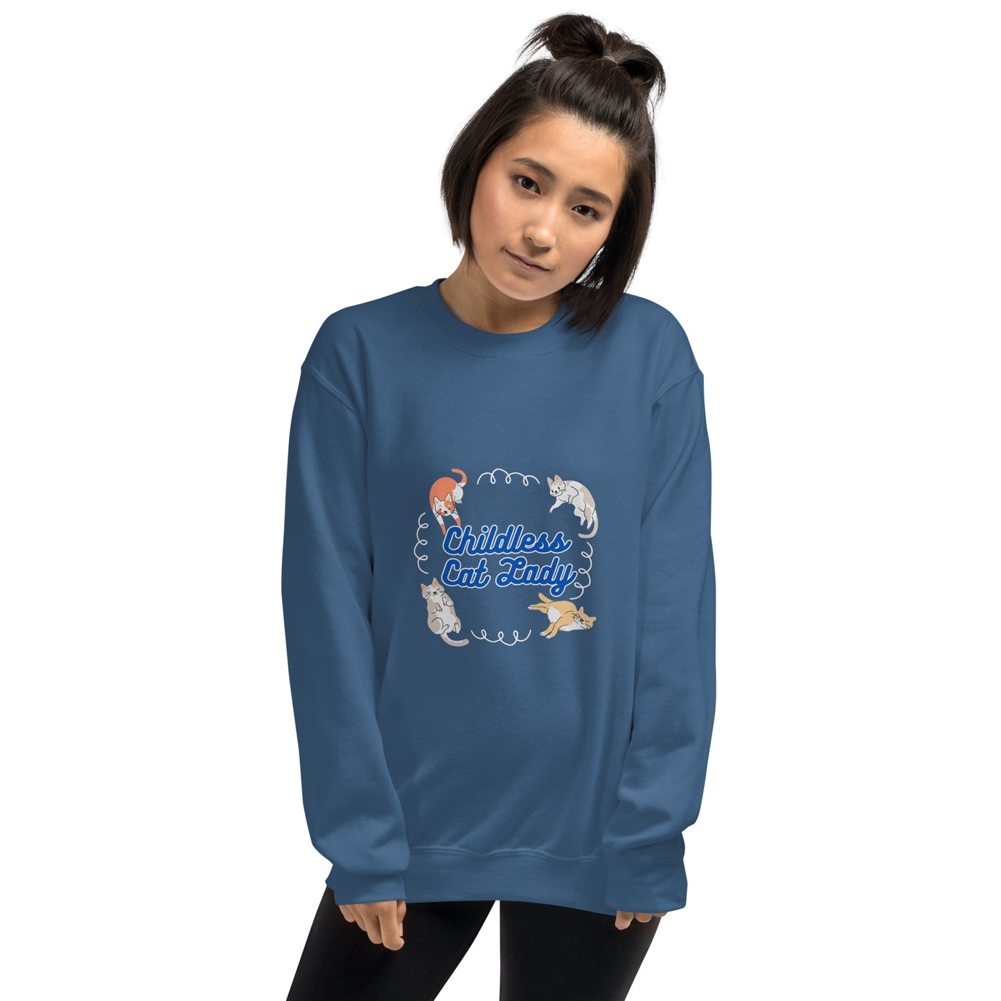 Childless Cat Lady Unisex Sweatshirt