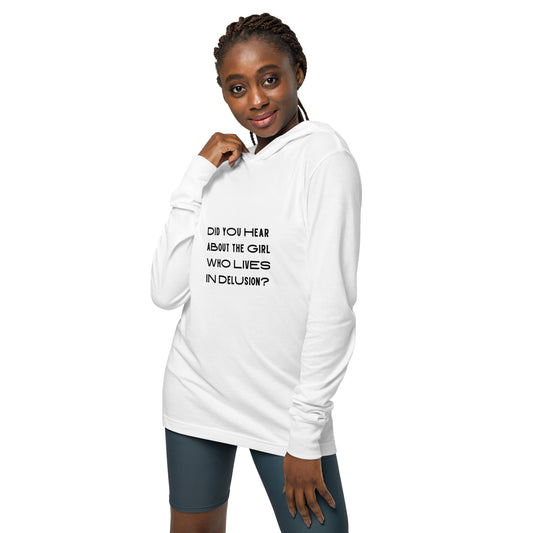 Delulu Girl Hooded Long-Sleeve Tee