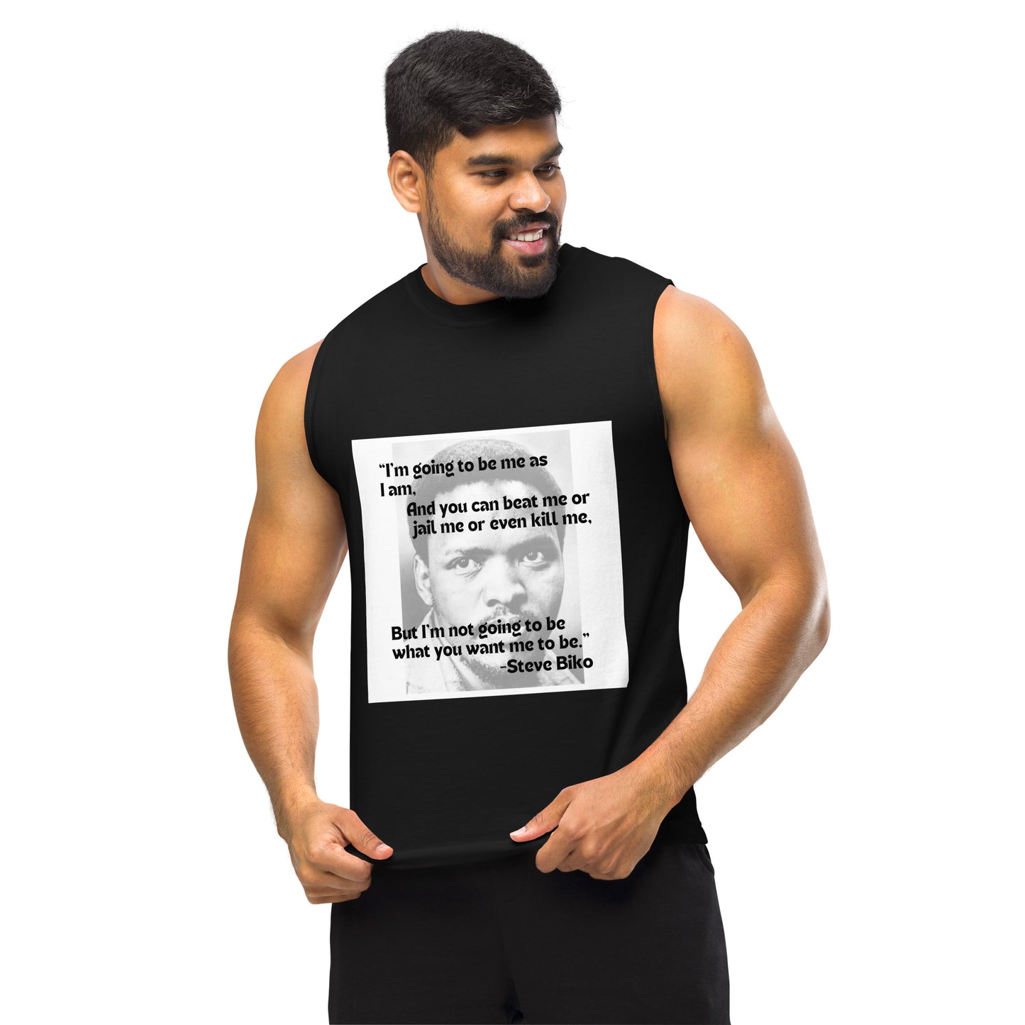 Steve Biko I'm Me Muscle Shirt