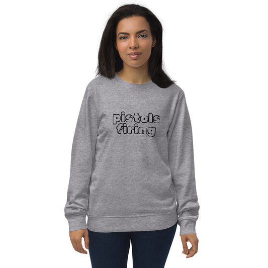 Pistols Firing Unisex organic sweatshirt