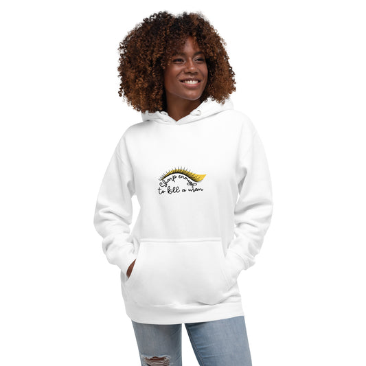 Draw the Cat Eye Unisex Hoodie