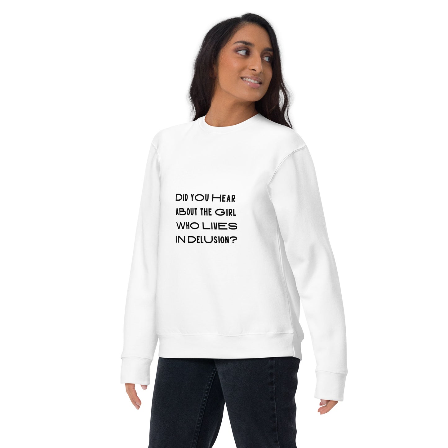 Delulu Girl Double-Sided Unisex Sweatshirt