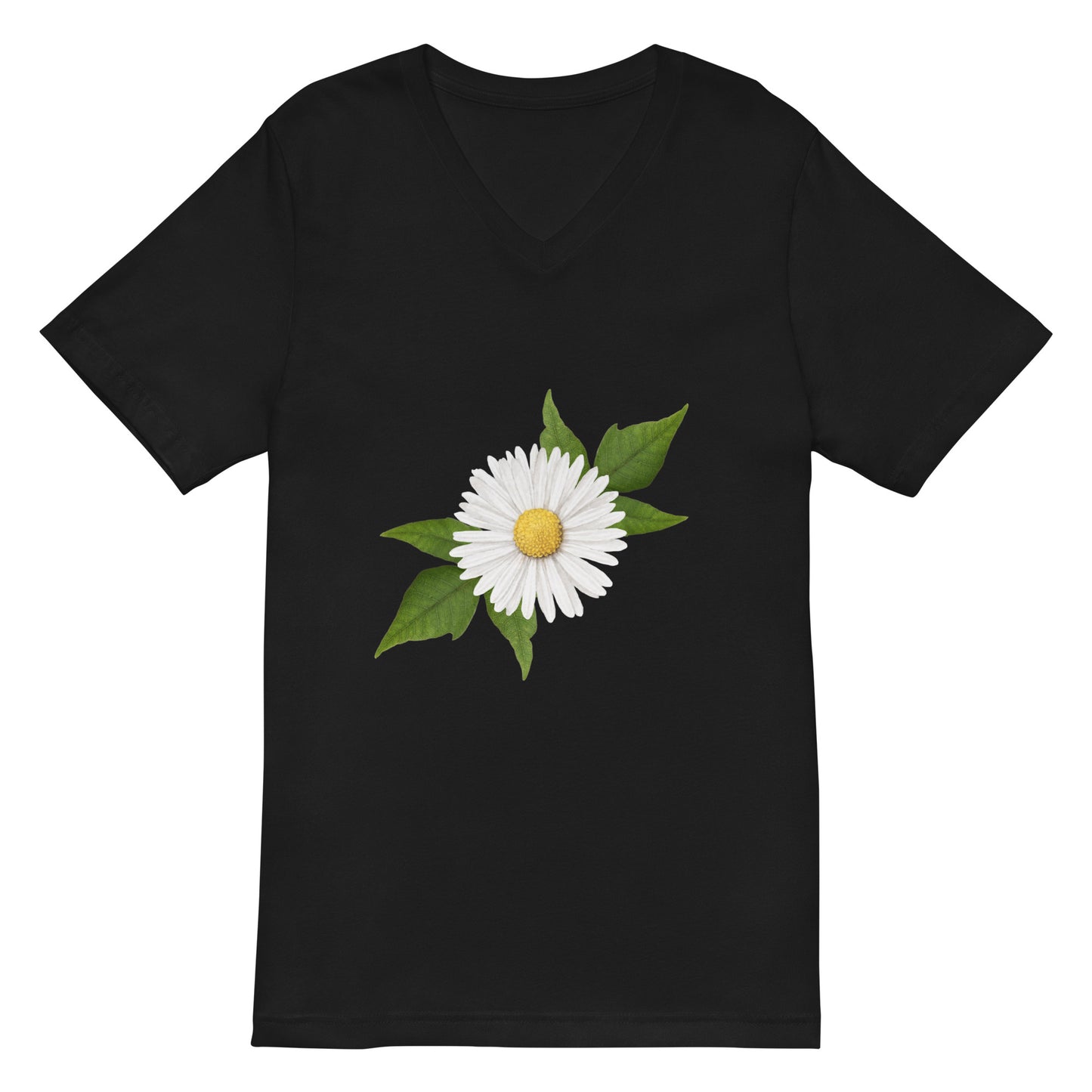 Poison Ivy Daisy Unisex Short Sleeve V-Neck T-Shirt