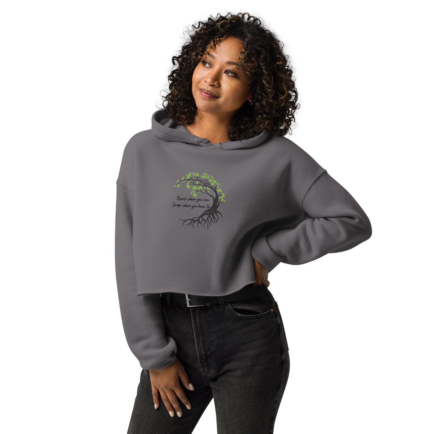 Dear Reader Willow Crop Hoodie