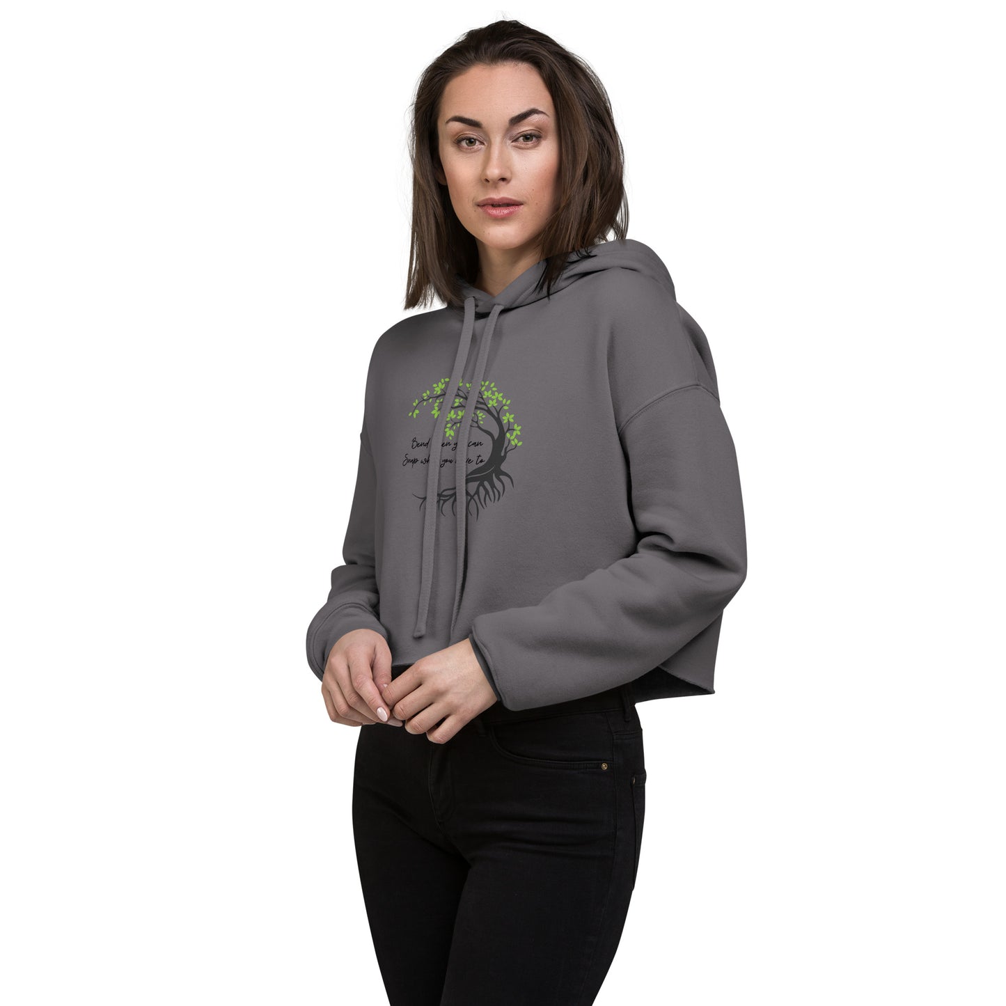 Dear Reader Willow Crop Hoodie