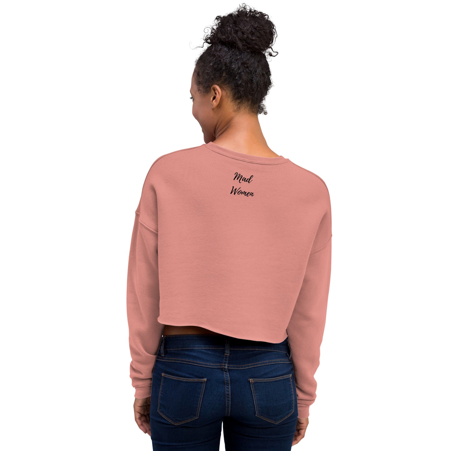 Mad Women Crop Sweatshirt