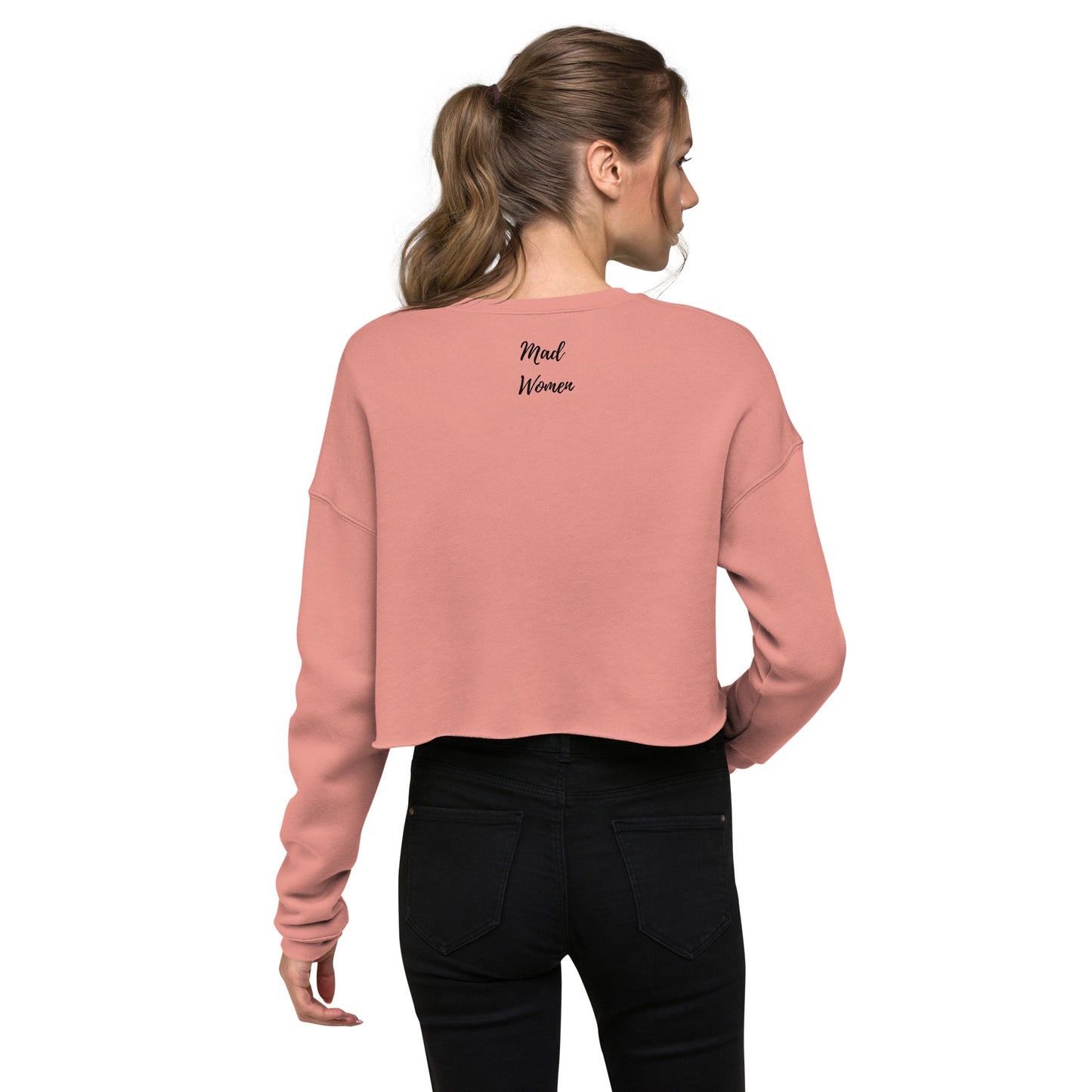 Mad Women Crop Sweatshirt