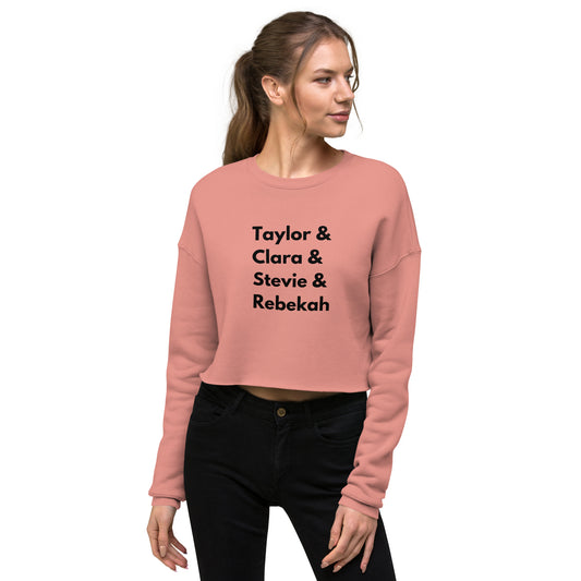 Mad Women Crop Sweatshirt